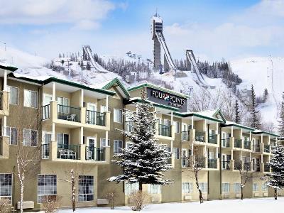 Four Points By Sheraton Hotel & Suites Calgary West Bagian luar foto