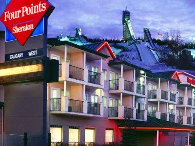 Four Points By Sheraton Hotel & Suites Calgary West Bagian luar foto